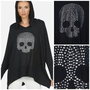 Lauren Moshi Studded Wilma Nailhead hoodie